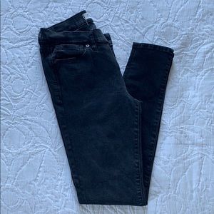 Madewell Skinny Skinny Black Jeans